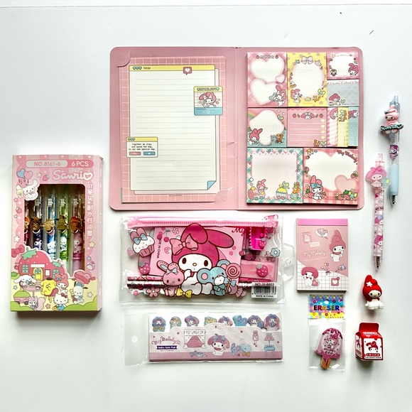 🎄My Melody Lover’s 10-Piece Dream Stationary Dream Bundle - Picture 9 of 9